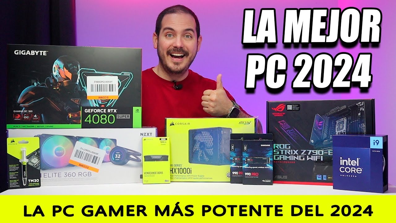 Armamos La PC Gamer Mas POTENTE Del 2024