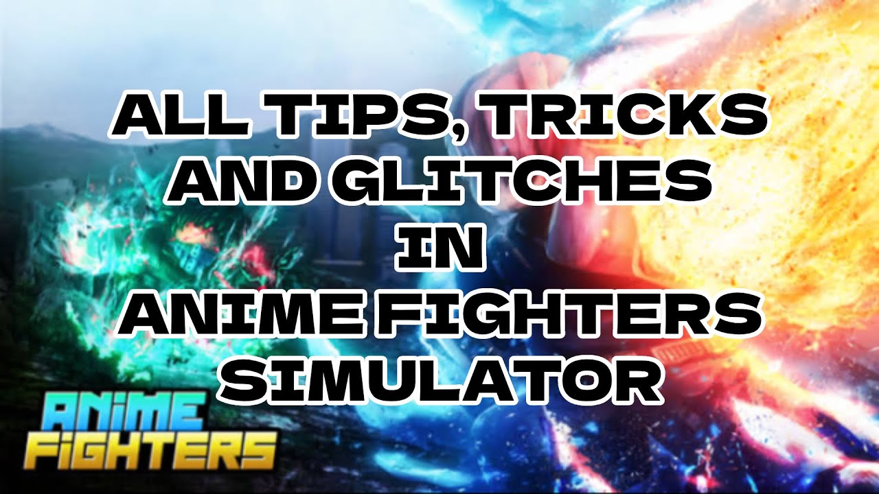 CRAZY GLITCHES AND TRICKS !! THAT GONNA HELP U IN | ANIME FIGHTERS SIMULATOR