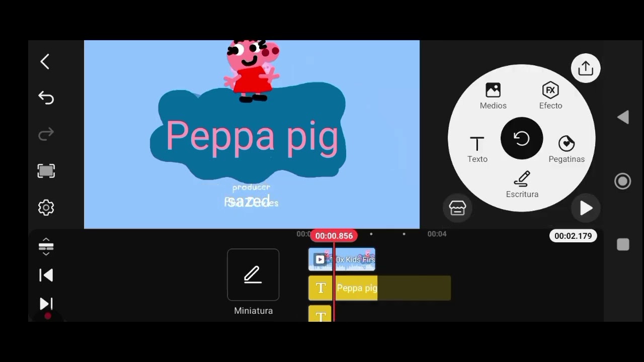Peppa Pig tu Mach y dicho KineMaster de Celular a Logó en el día @DiegoReyes-z9w a dicho a DIEGO🙂😃