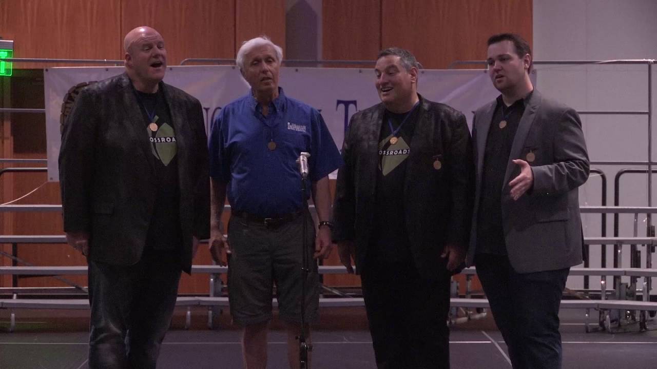 Larry Steele sing with the champs Crossroads