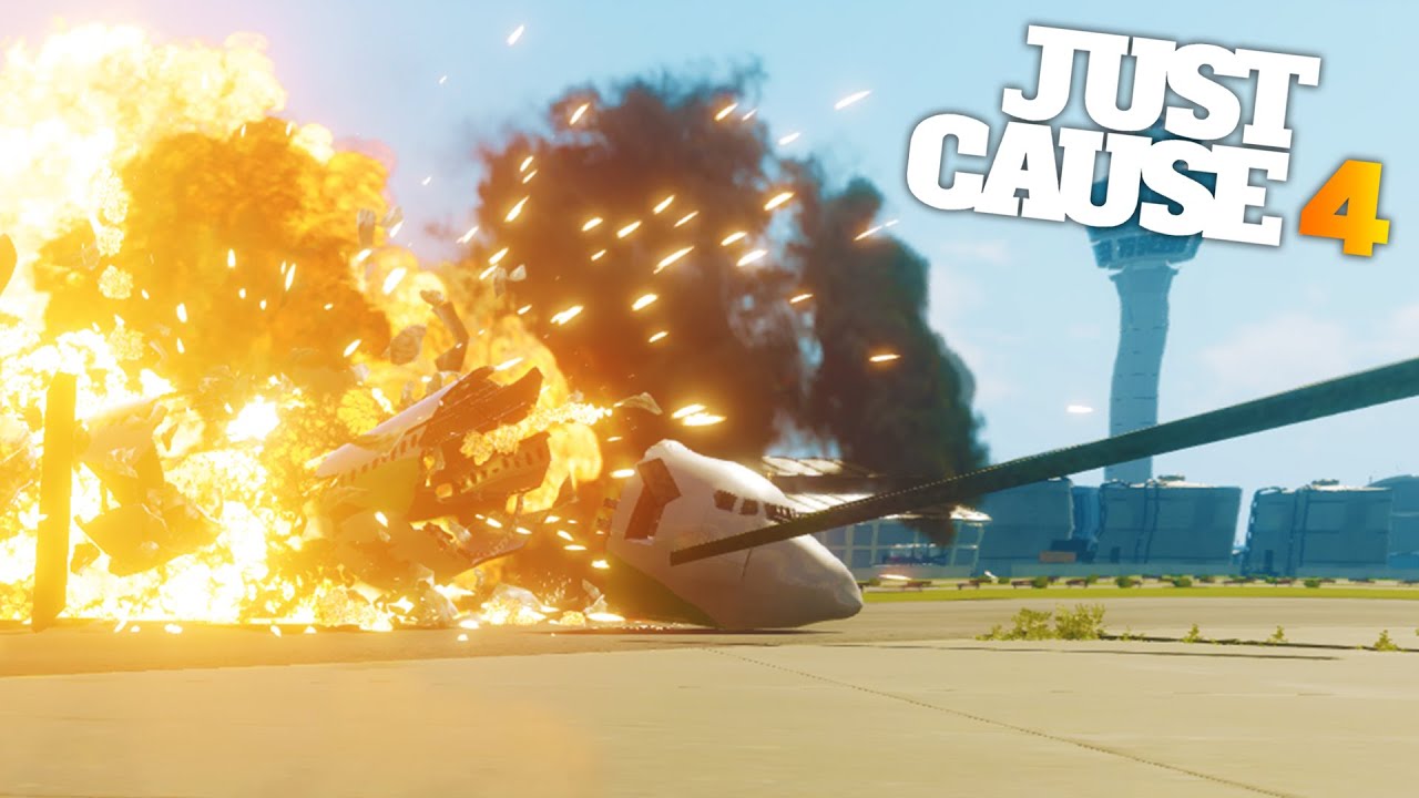 STOPPING PLANES AT THE AIRPORT in Just Cause 4!