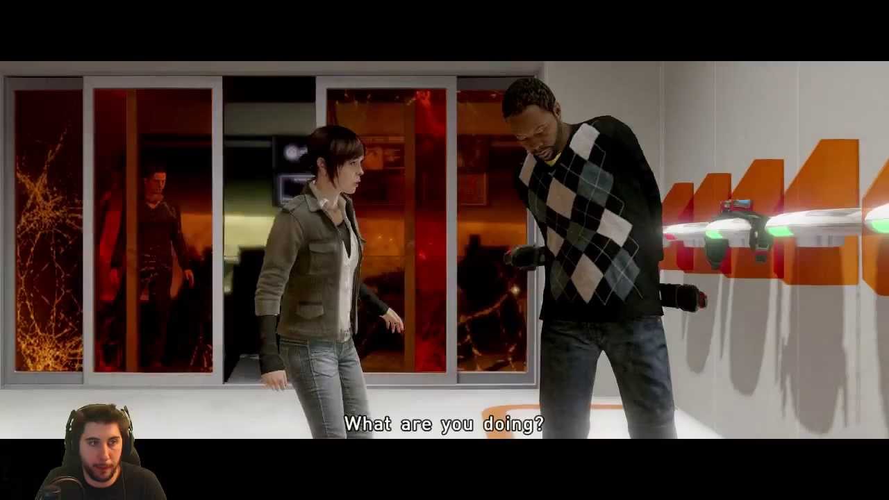 ►SPOILERS | GameTime Clips: Where did the Ryan go? (GLITCH) - [ Beyond: Two Souls ]