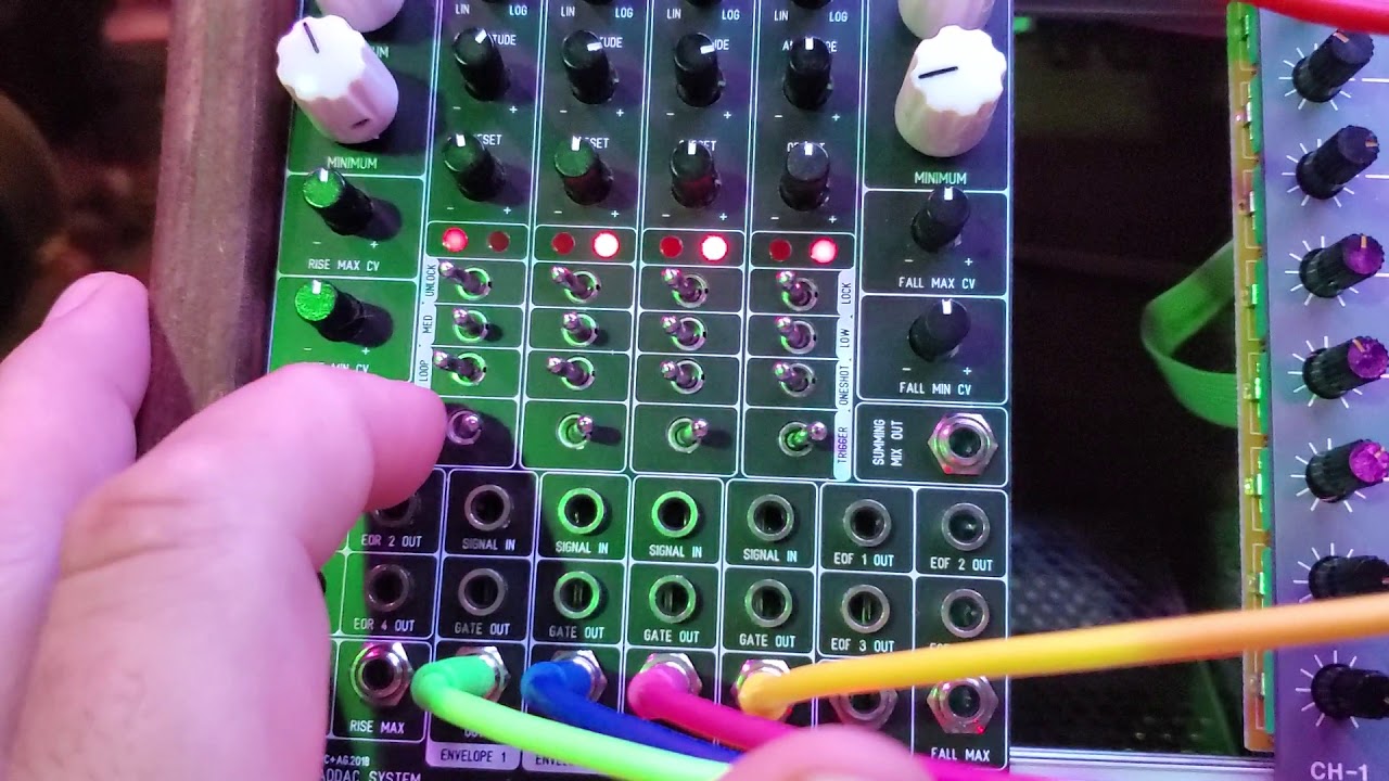 ADDAC systems Stochastic Function Generator quick look