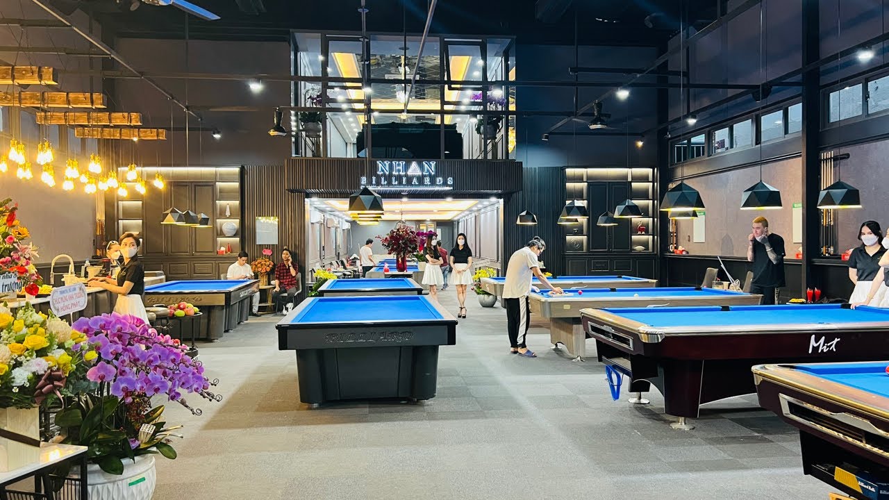 Khai trương NHÂN BILLIARDS 106 Trần Não- Club Bida đẳng cấp nhất quận 2