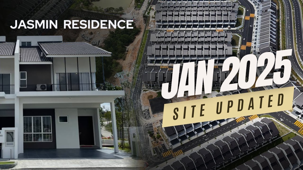 2025 Drone Site Update : Double Storey Jasmin Rawang Tamansari by BRDB【Drone EP004】