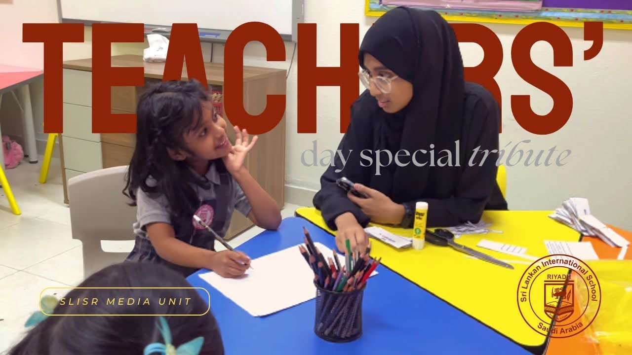 Tribute to Teachers of SLISR -  Teachers Day 2023 | A Media Unit Production