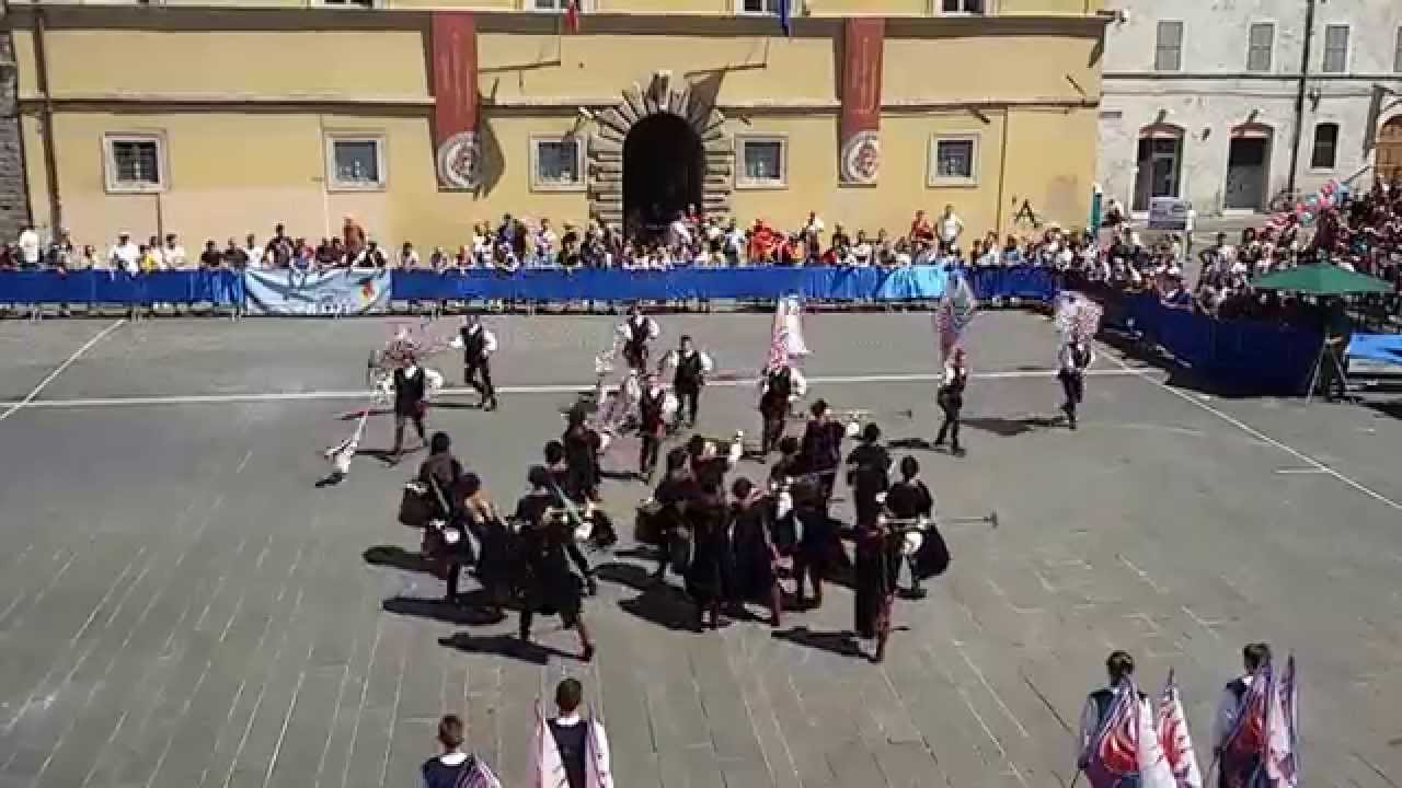 Gare Sbandieratori 2015 MAESTA' DELLA BATTAGLIA Quattro Castella Grande Squadra e Musici 3^fascia