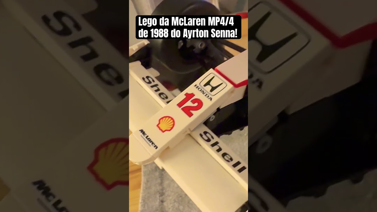 Lego McLaren Mp4/4 #lego #senna #mclaren #mclarenf1 #1988 #formula1