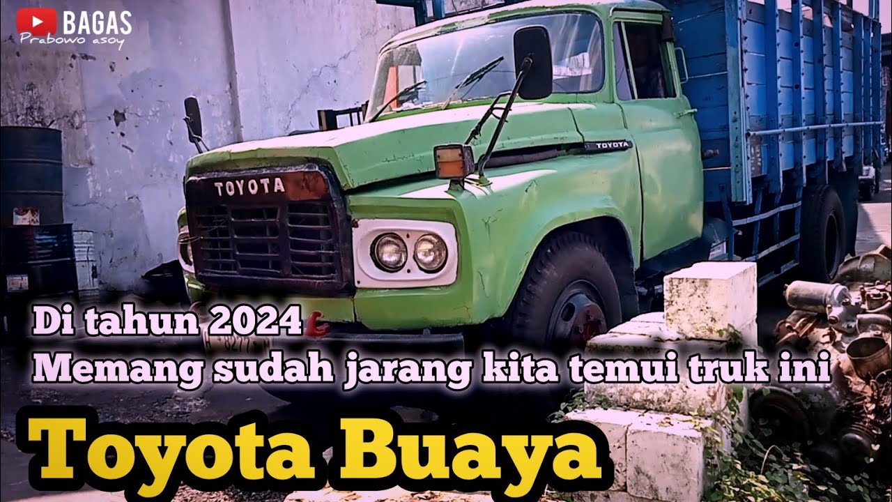 Toyota DA 100 tahun 1977 || Toyota Buaya.