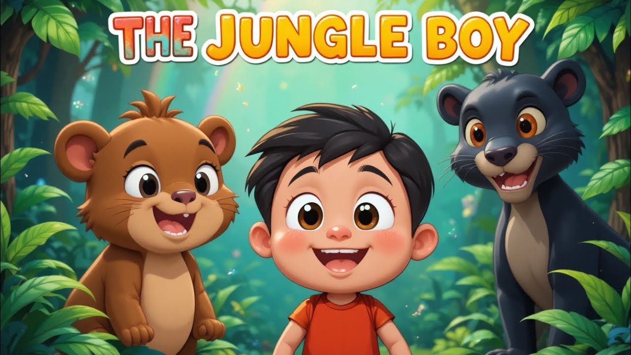 Jungle Book Inspired Story 🌳 | Cute Cartoon for Kids