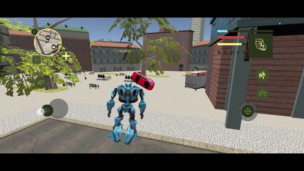 Car and robot