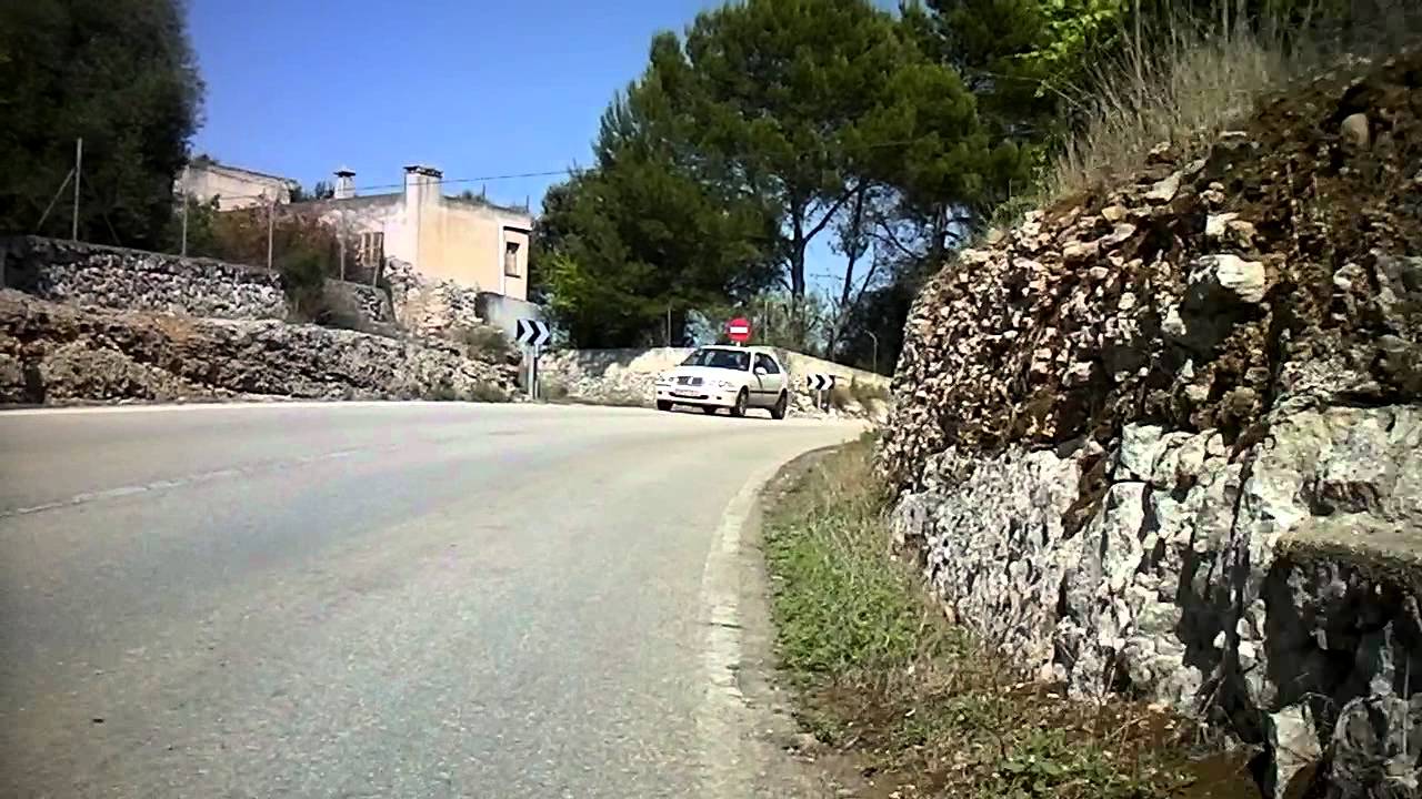 Radfahren Mallorca 2011 Bahnhof Llubi - Ort - bis kurz vor Santa Margalida