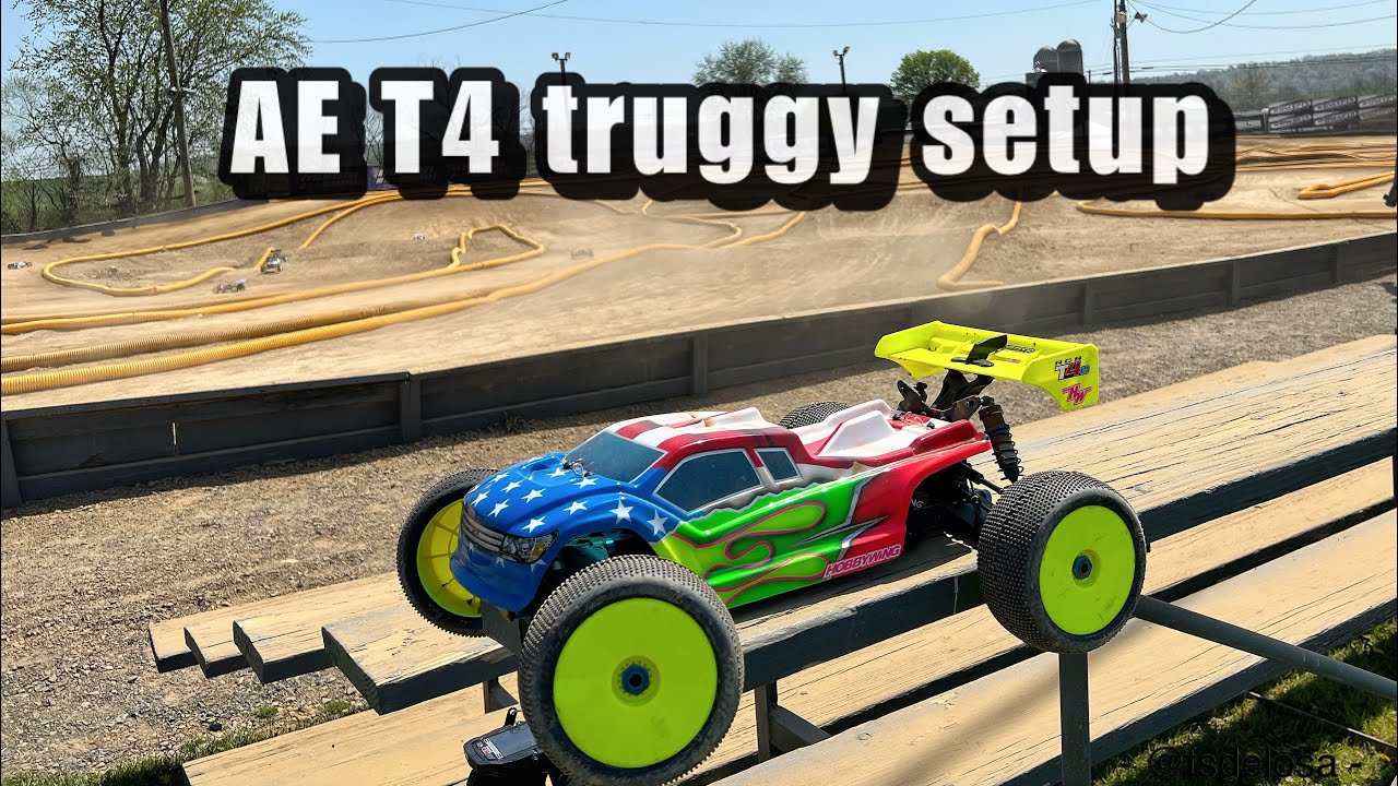Team Associated Rc8 T4E truggy setup