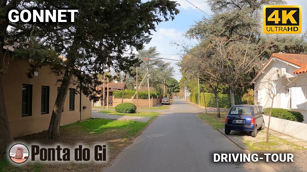 【4K】Recorriendo la serenidad de GONNET en el Partido de LA PLATA #driving tour 2022 - Argentina
