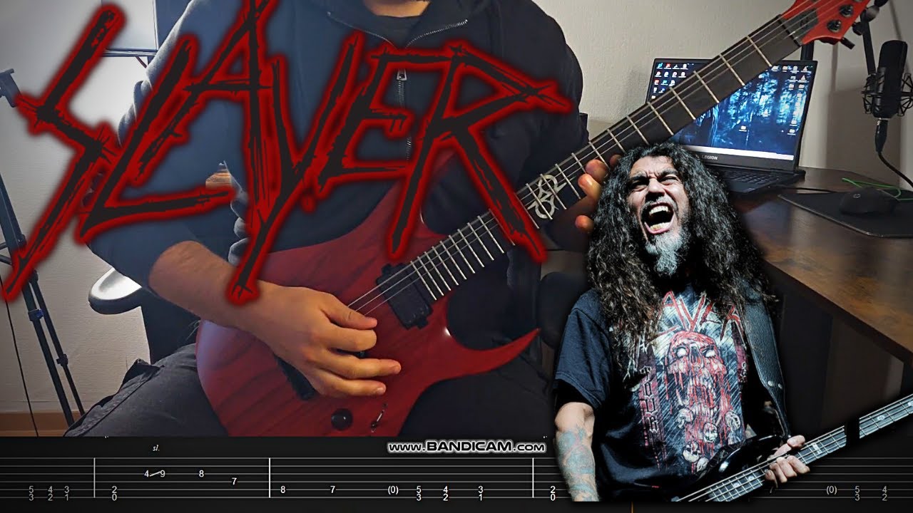 Slayer | Mandatory Suicide | (Guitar Cover/Lesson) with tabs #55