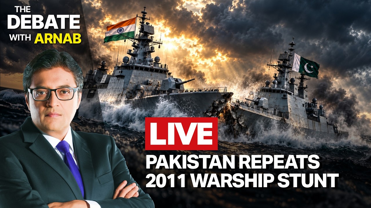 Debate With Arnab LIVE: Pak & Indian Warship Collide in High Waters, What&rsquo;s Islamabad Hiding?