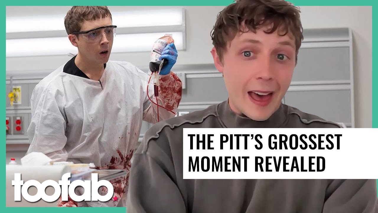 The Pitt's Gerran Howell Reveals Grossest Set Moment