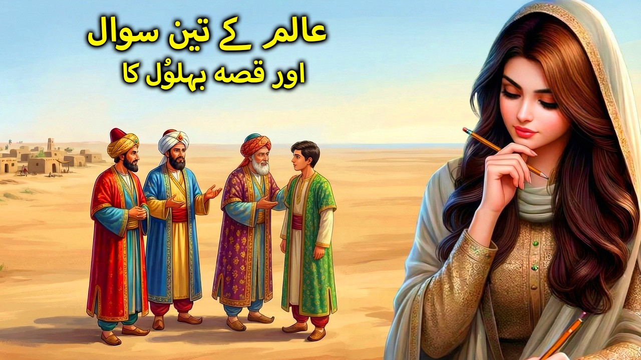 Qahira ka Alam or Behlol ka Kisaa | islamic urdu stories | islamic storytelling