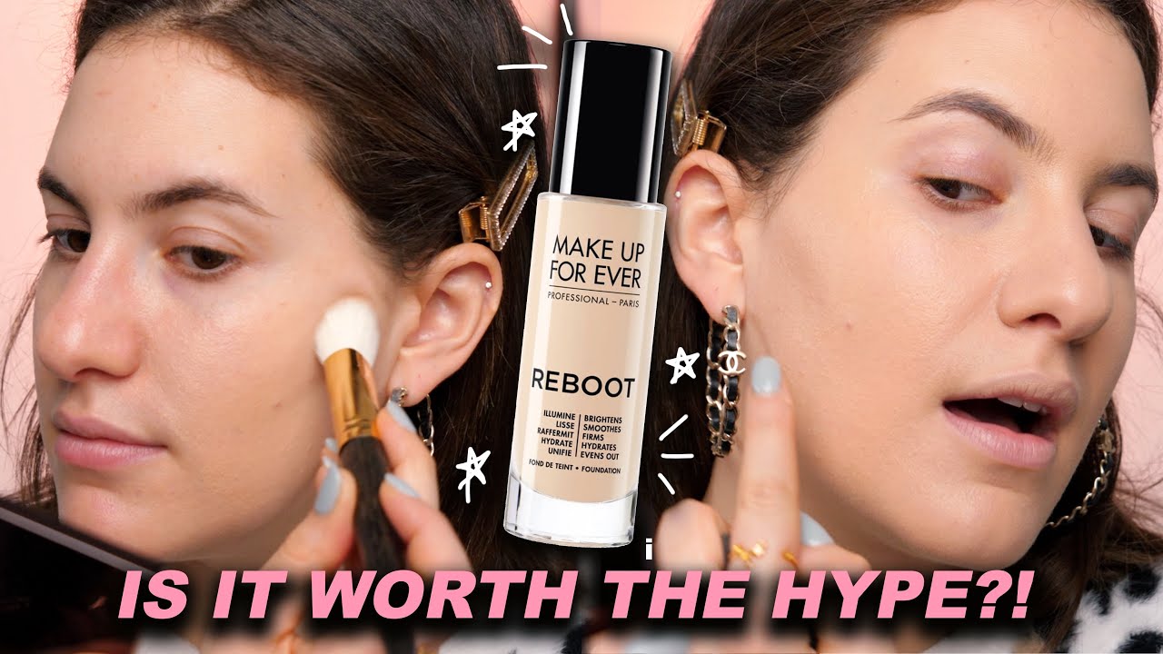 OMG. This Sounds Like My DREAM FOUNDATION: MAKE UP FOR EVER REBOOT WEAR TEST | Jamie Paige
