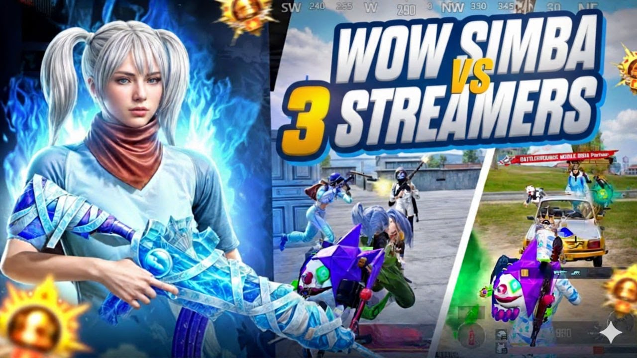 I face 3 famous Streamers in PUBG MOBILE 🔥 Intense 1v4 Conqueror Rank Push Lobby