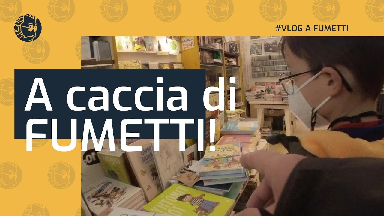 Vieni a CACCIA con NOI! Le Fumetterie ed i Fumetti (AQ edition) | #VLOG a FUMETTI | lucadeejay