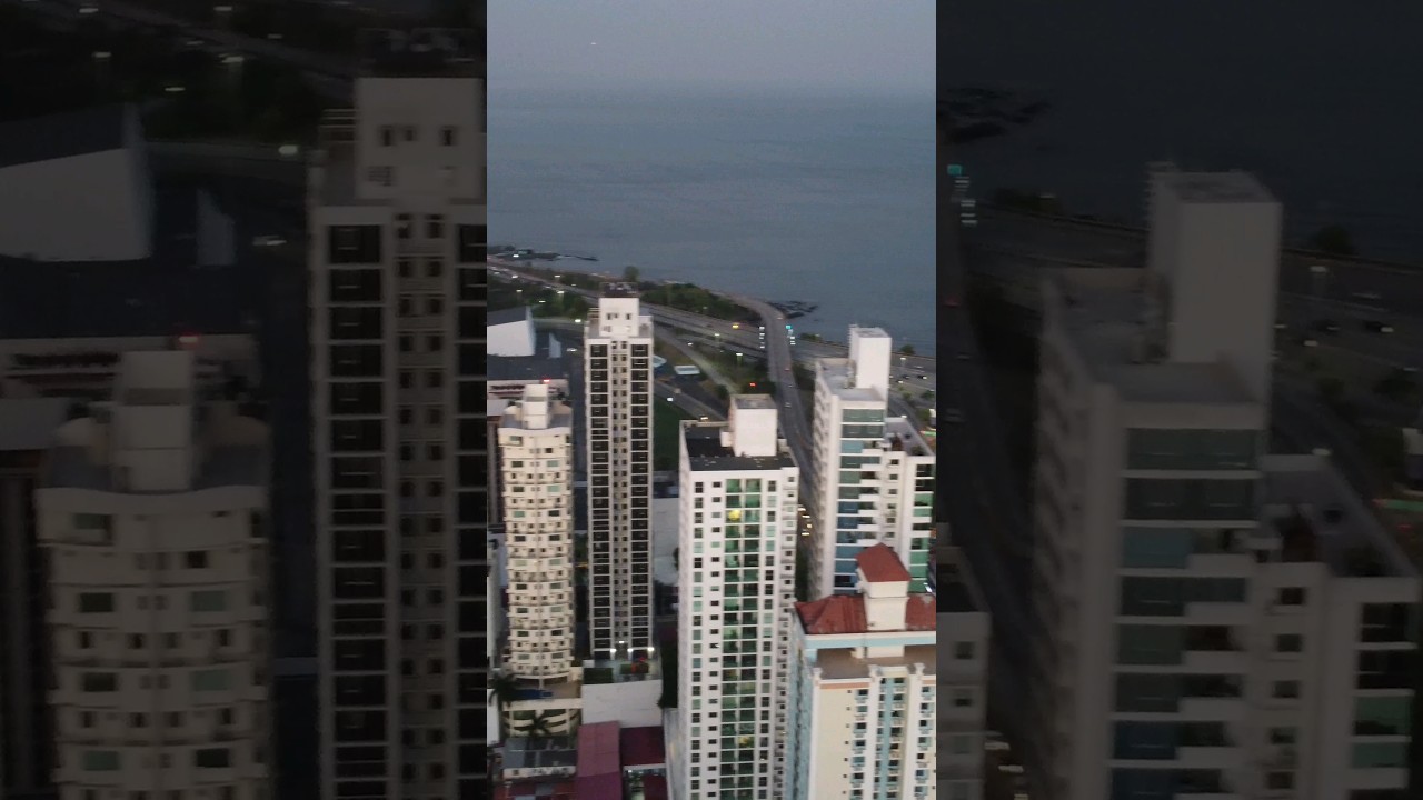 Panama 500 meters high! #djimini2 #travel #panama