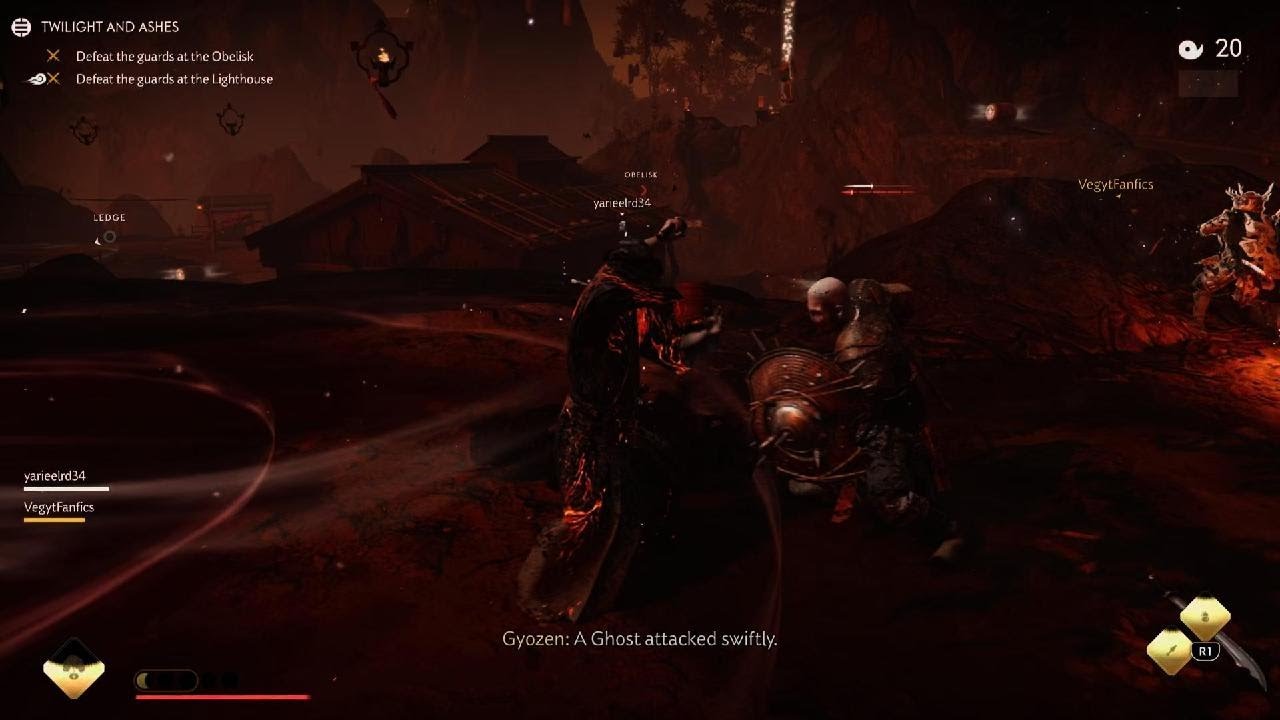 Ghost of Tsushima_ Helping some friends level up.