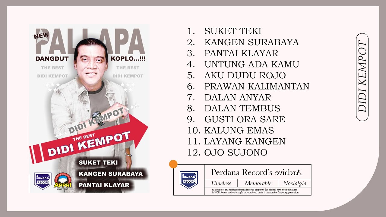 Full Album Didi Kempot Feat New Pallapa ( Official Music Video ) OK