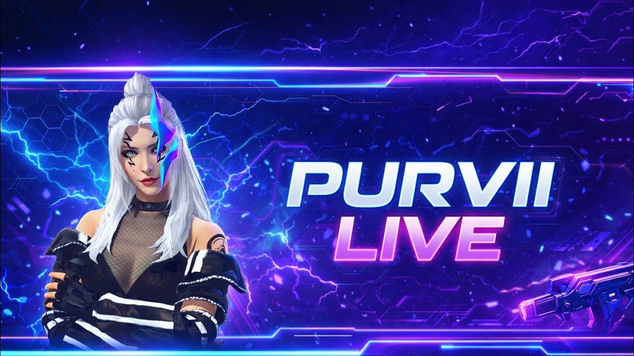 🔴 LIVE CUSTOM FREE FIRE  @PURVII-yt #freefire #purviyt