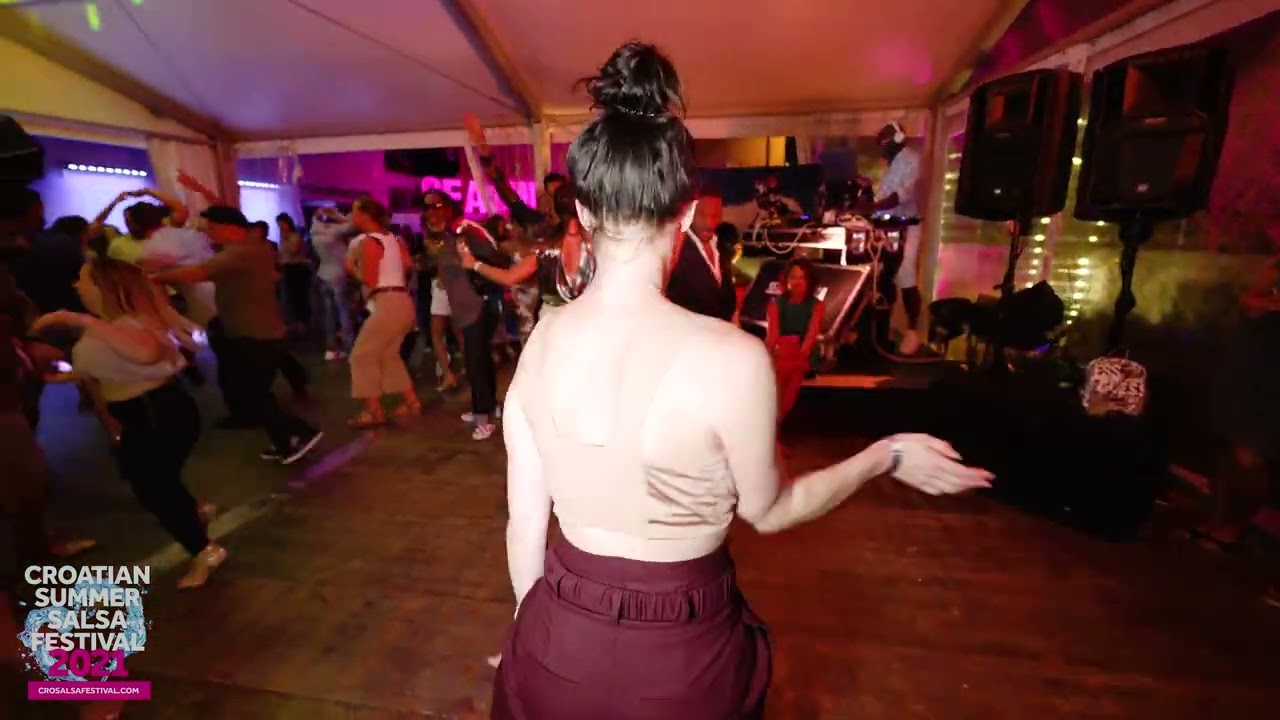 Maykel Fonts & Katerina - Social dancing | Croatian Summer Salsa Festival 2021