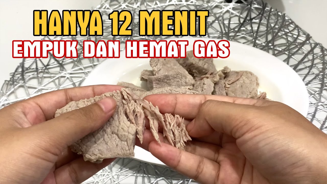 CARA MEREBUS DAGING SAPI TANPA PRESTO SUPAYA CEPAT EMPUK DAN HEMAT GAS