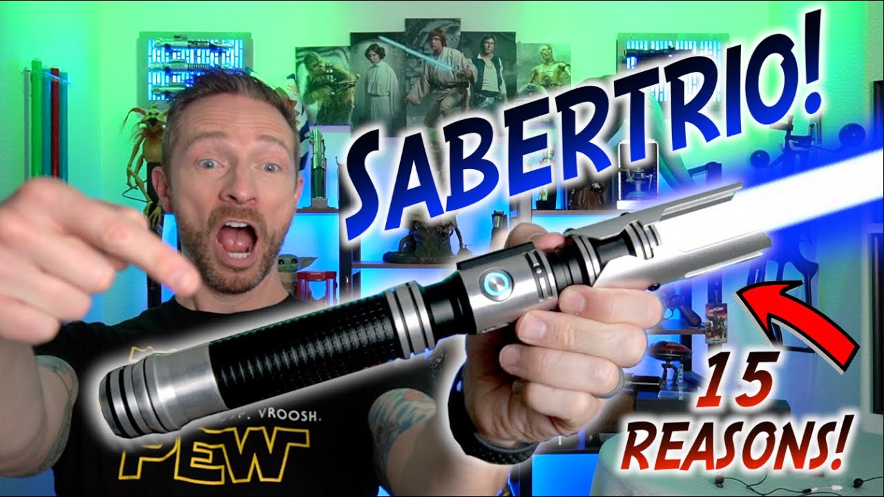 15 причин обратить внимание на световые мечи Sabertrio Neopixel!