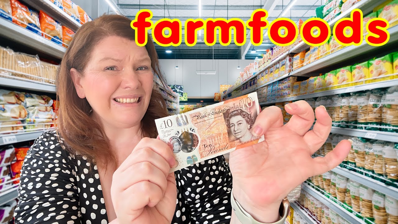£10 Food Challenge | Farmfoods Budget Shop | Shop With Me