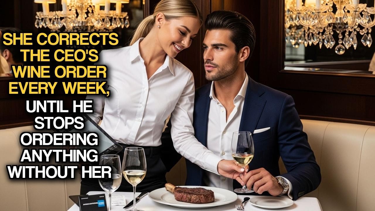 She Corrects The CEO's Wine Order Every Week, Until He Stops Ordering Anything Without Her