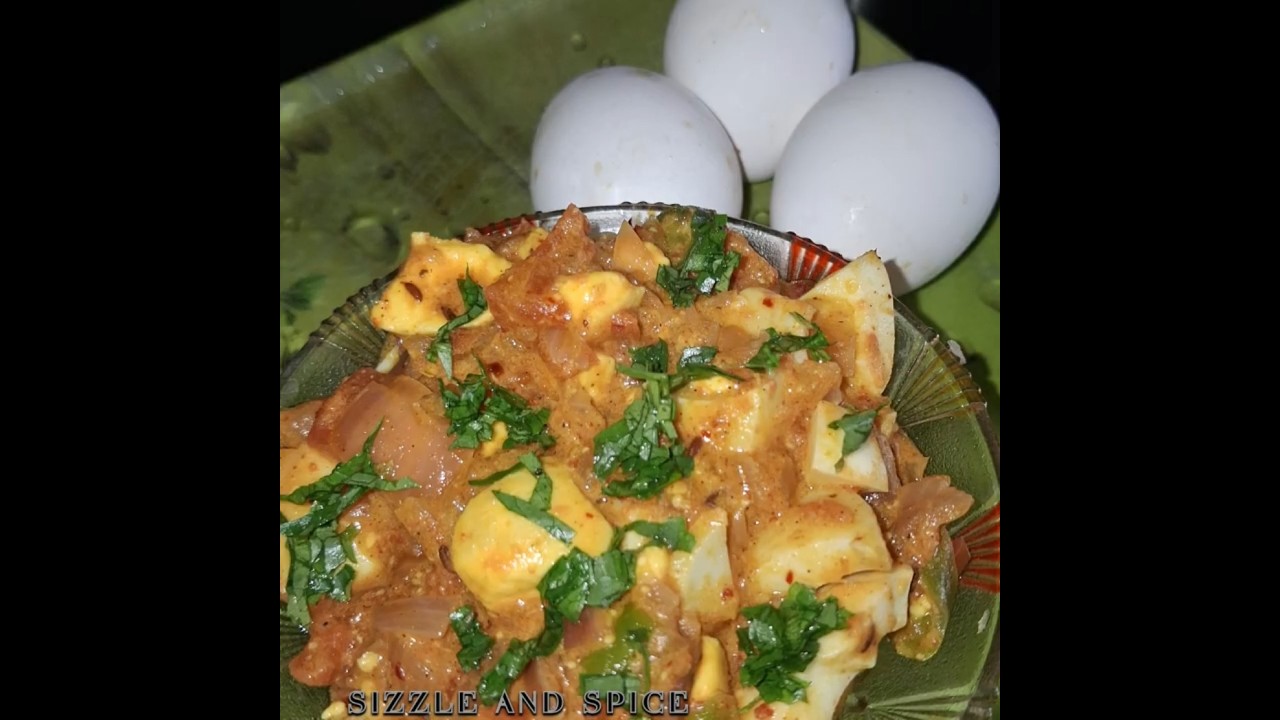 BOILED EGG BURJI || 