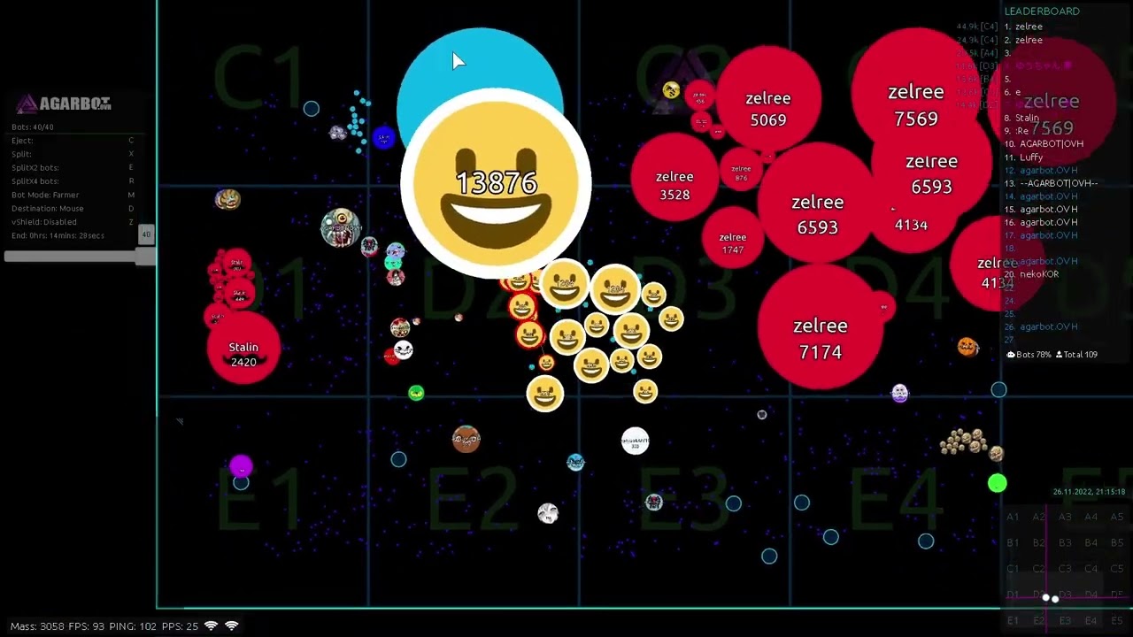 Agar.io highlight #4