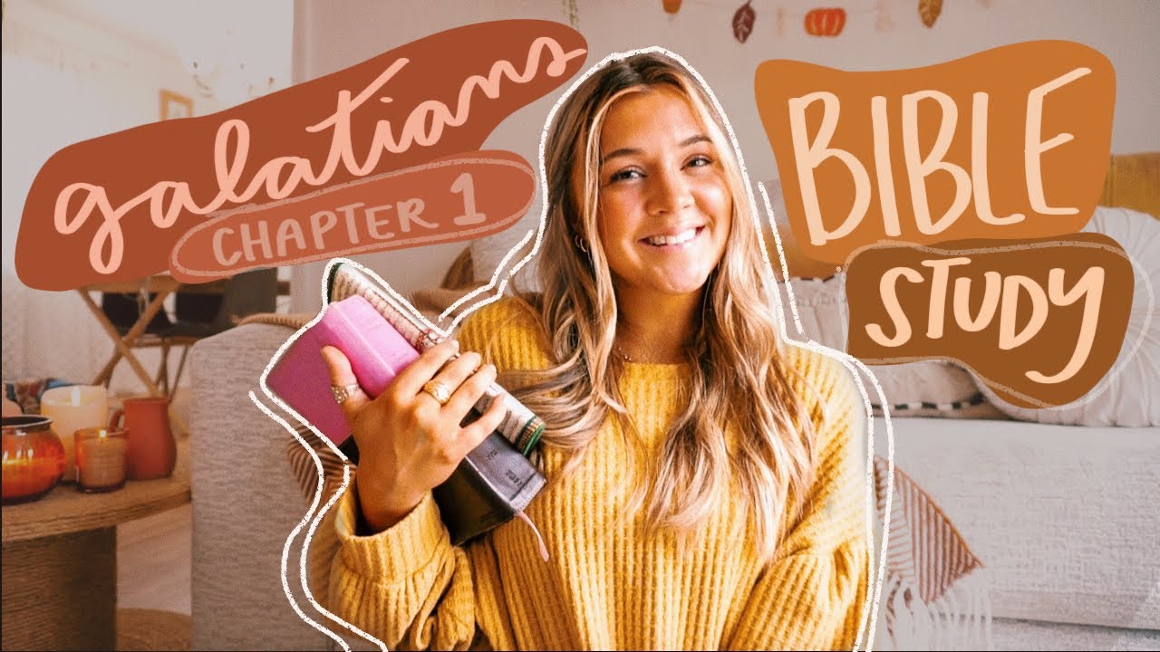 GALATIANS 1 BIBLE STUDY WITH ME... #biblestudyvlog #biblestudywithme