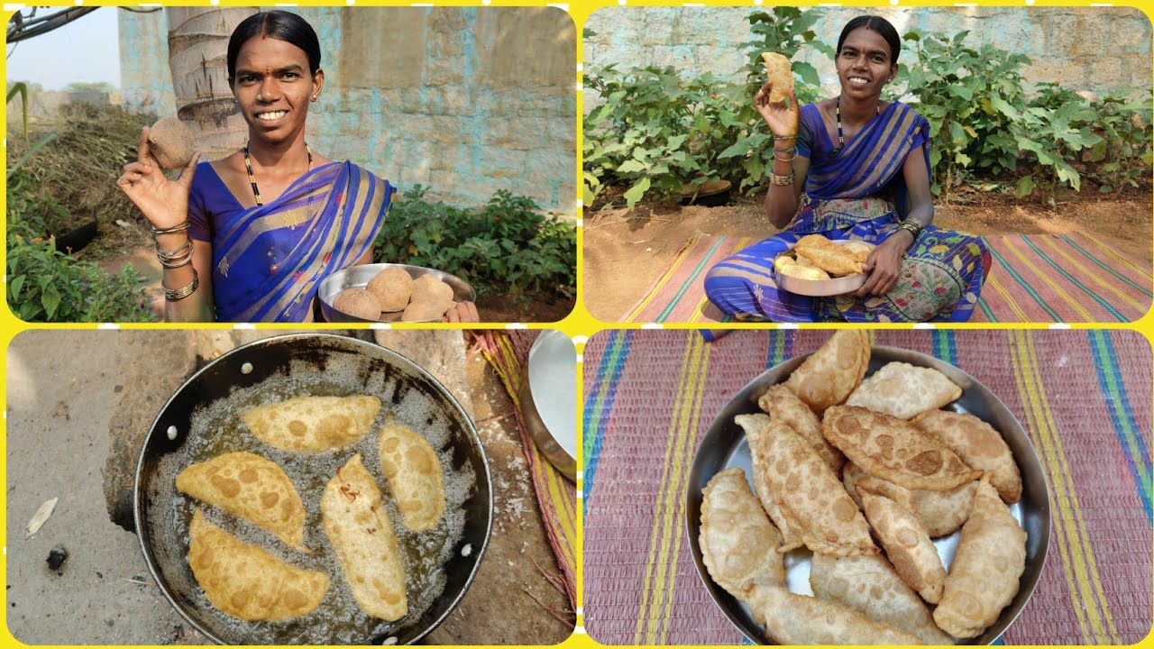 పల్లెటూరి stylo కొబ్బరి కజ్జికాయలు😋😋 ఒక్క వారం రోజులు పుట్టింటికి వెళ్లొచ్చేసరికి🏡🏡 మాఇల్లు ఇలాఉంది