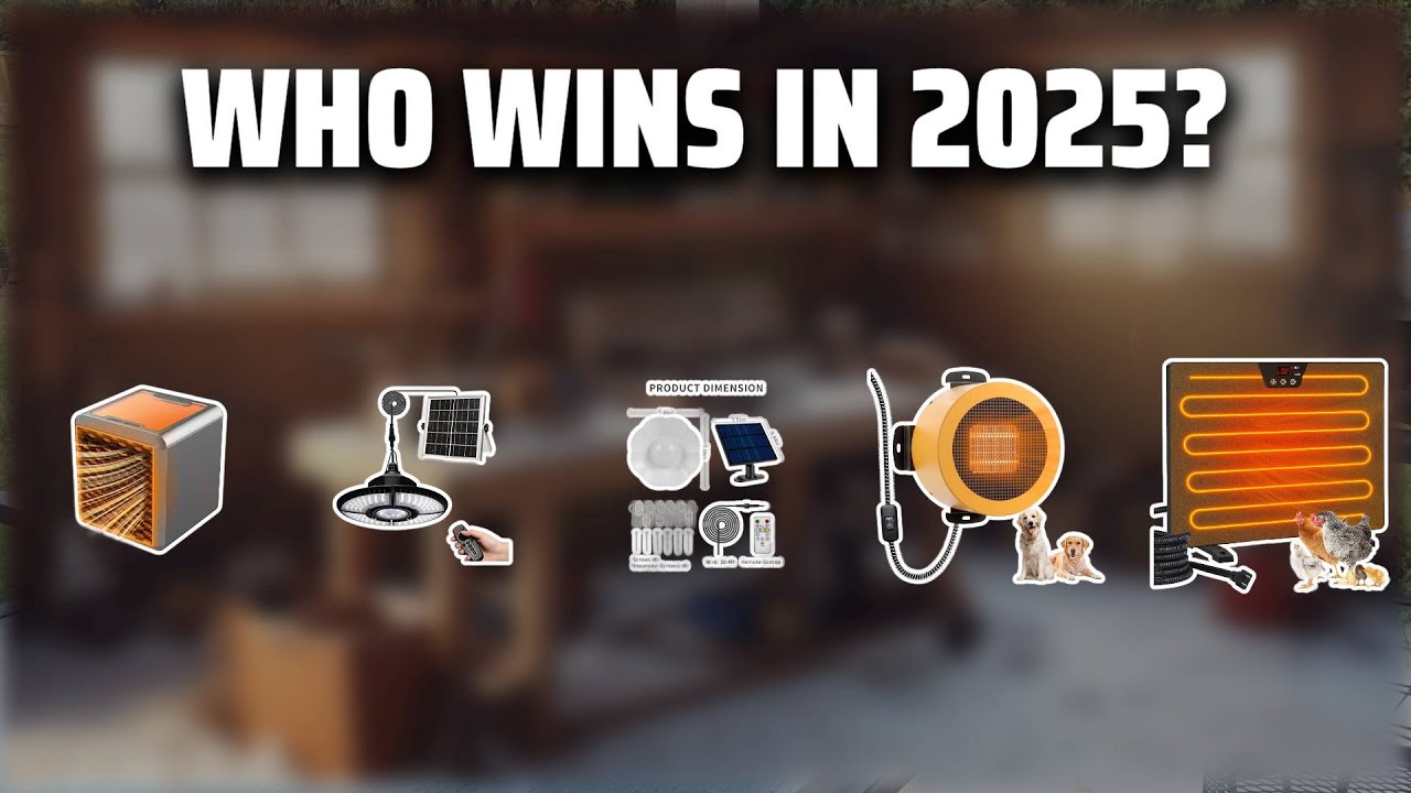 The Top 5 Best Solar Shed Heater in 2025 - Must Watch Before Buying!