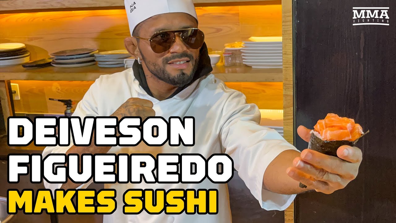 Making Sushi With UFC Flyweight Champion Deiveson Figueiredo - MMA Fighting
