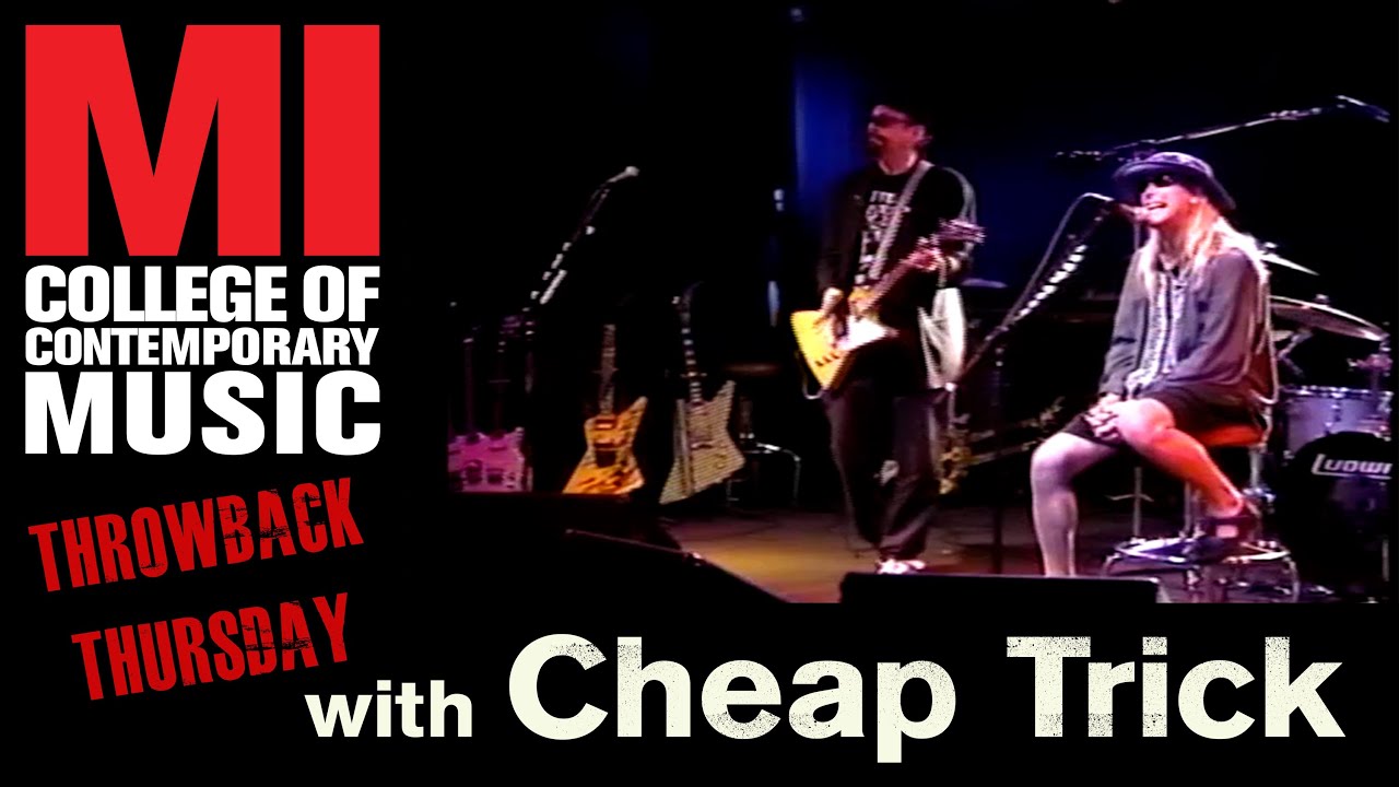 Cheap Trick Throwback Thursday  from the MI Vault 8/31/1996