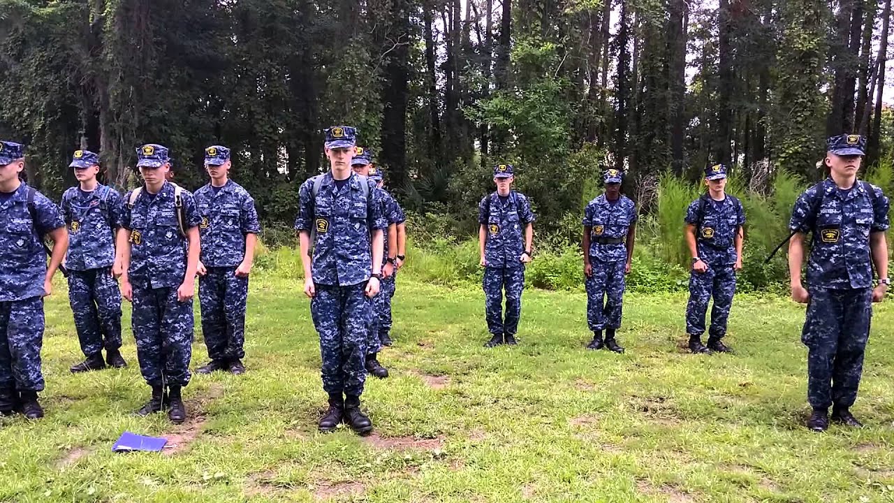 Knock out drill at Sea Cadets MAA training