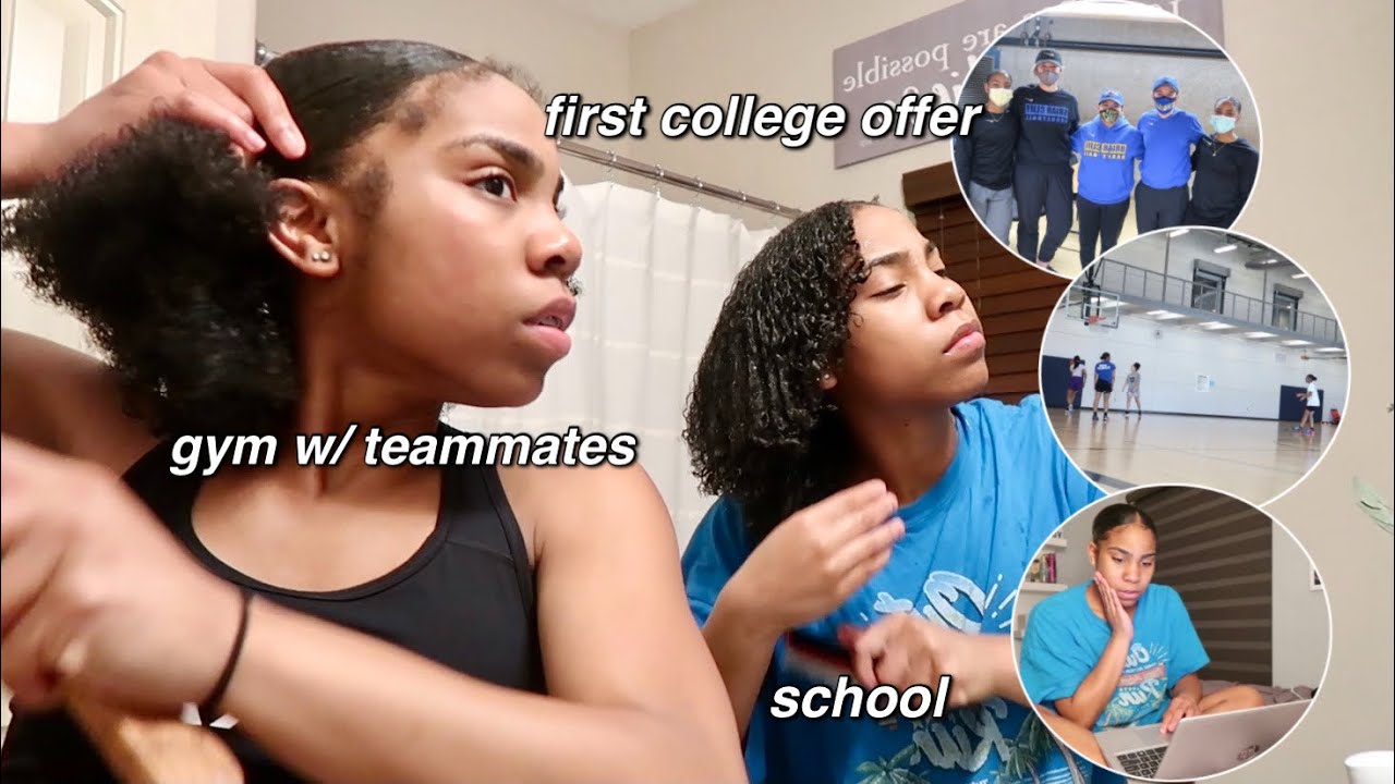 Vlog: A Productive Weekend In Our Life! *road trip, first college offer, gym w/ teammates, etc.*