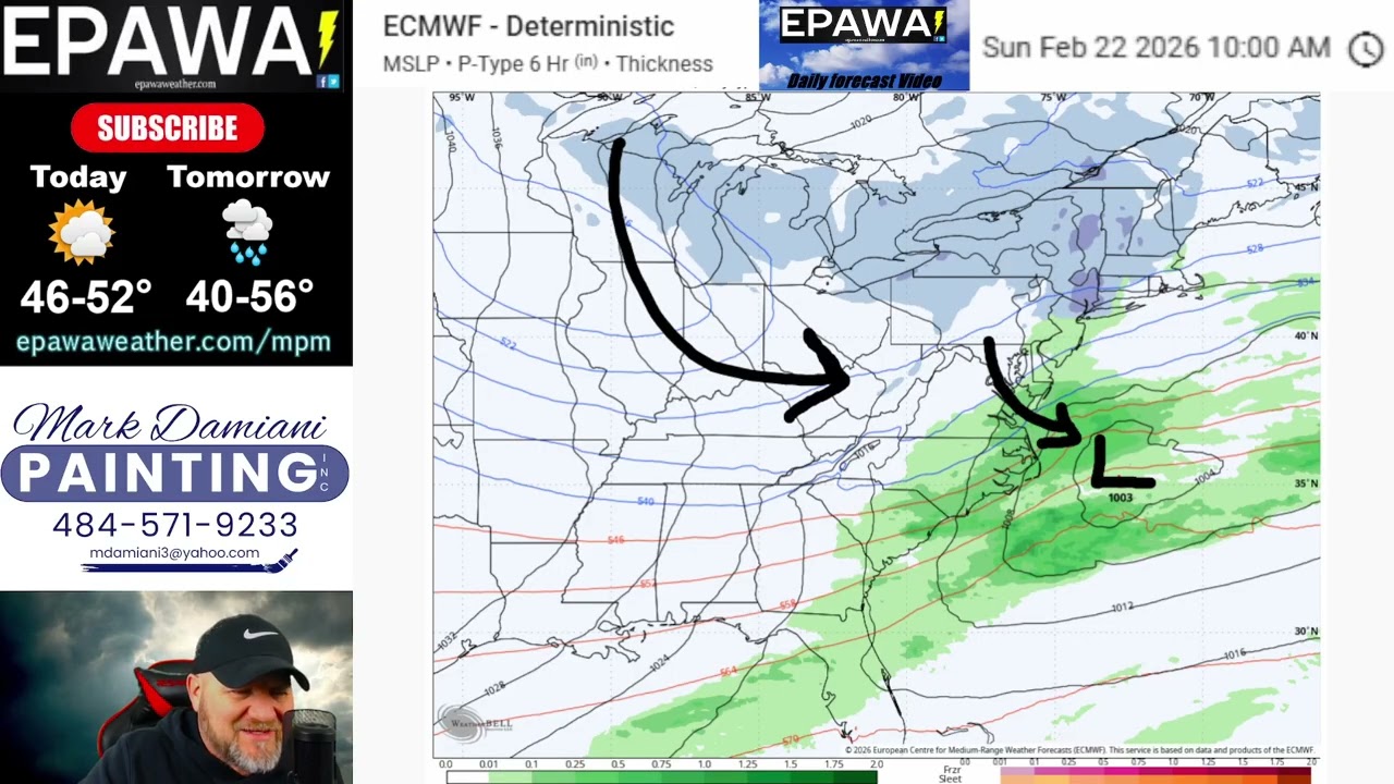 Видеопрогноз на вторник, 17 февраля 2026 года.