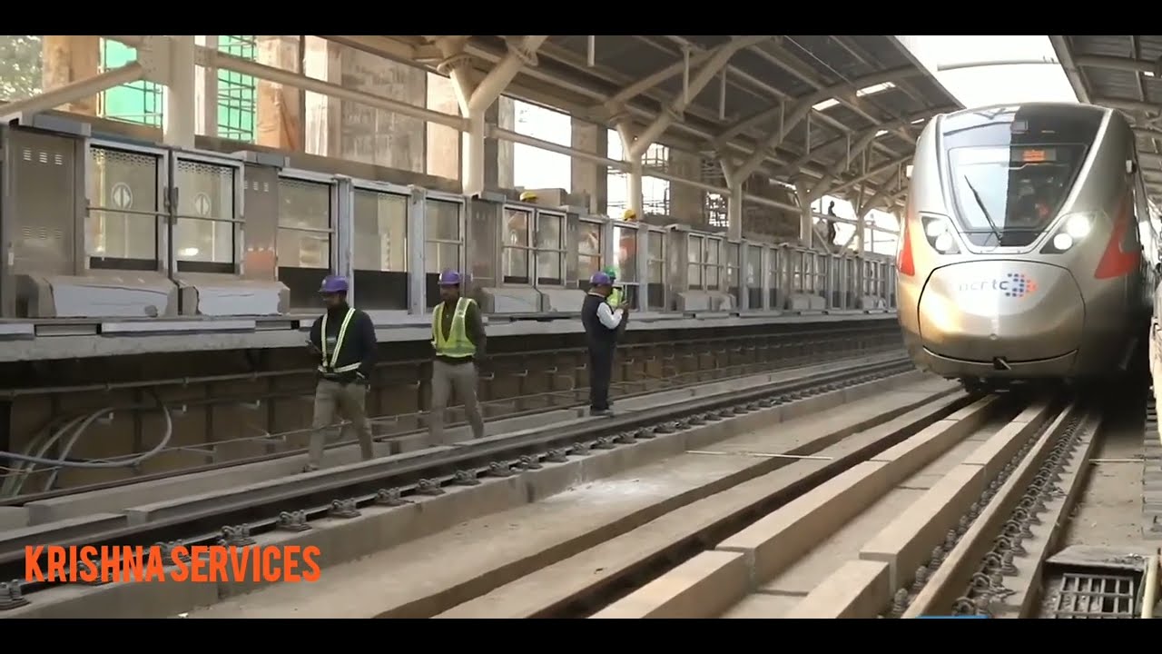RRTS train trial from duhai 