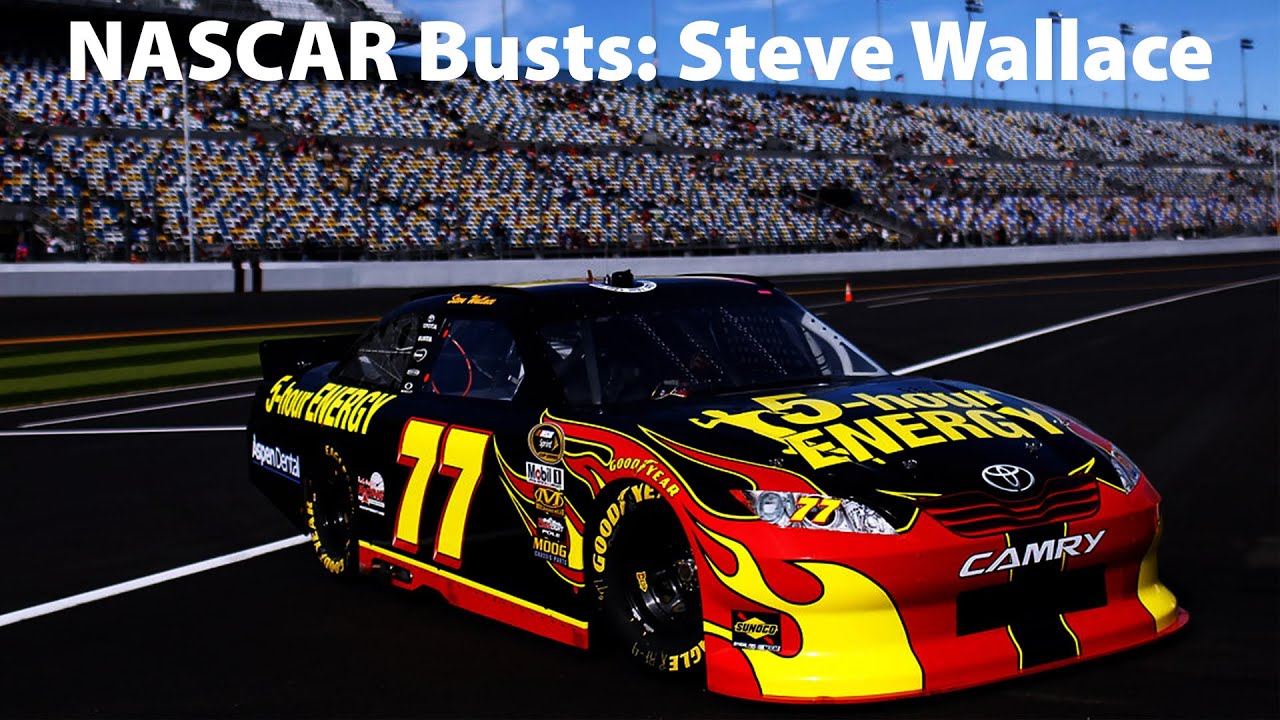 NASCAR Busts: Steve Wallace