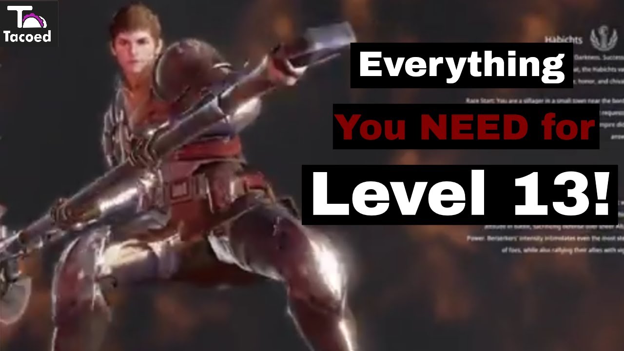 Bless Online: Beginner's Guide Level 1 to 13!