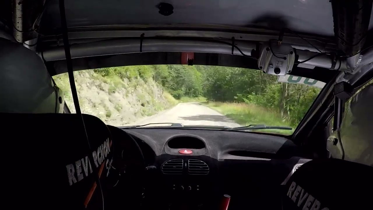 Rallye du Trièves 2023 (ES6) : Romain Gritti - Jean-François Prats - Peugeot 206 N3