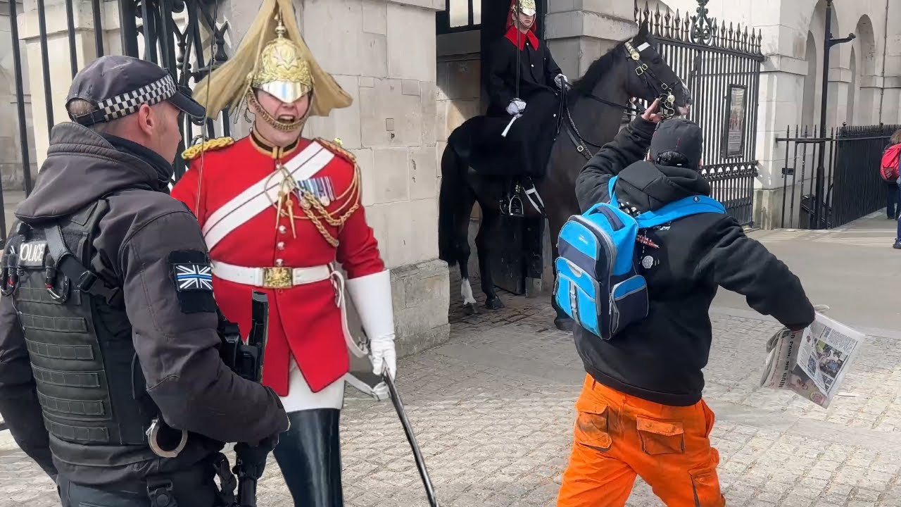 When The Kings Guards Show NO TOLERANCE To RUDE Tourists
