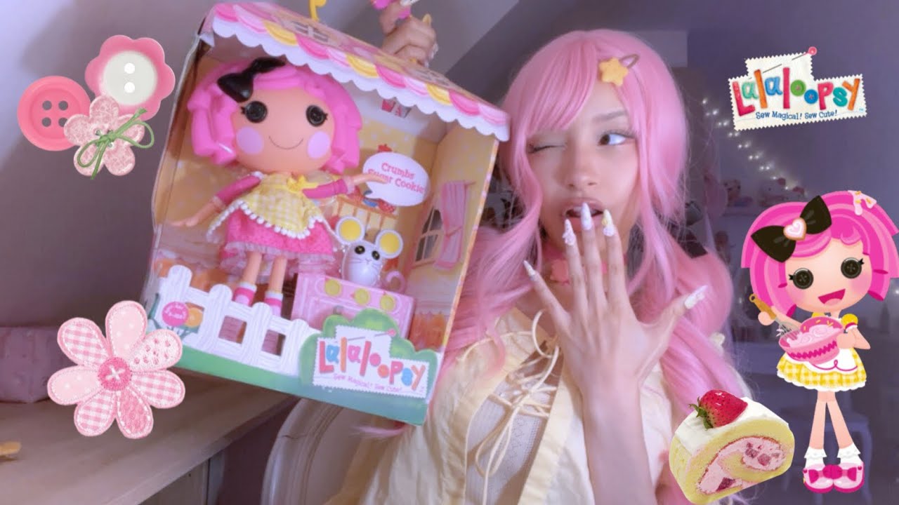 ASMR | Lalaloopsy doll Unboxing !! 🎀🧁